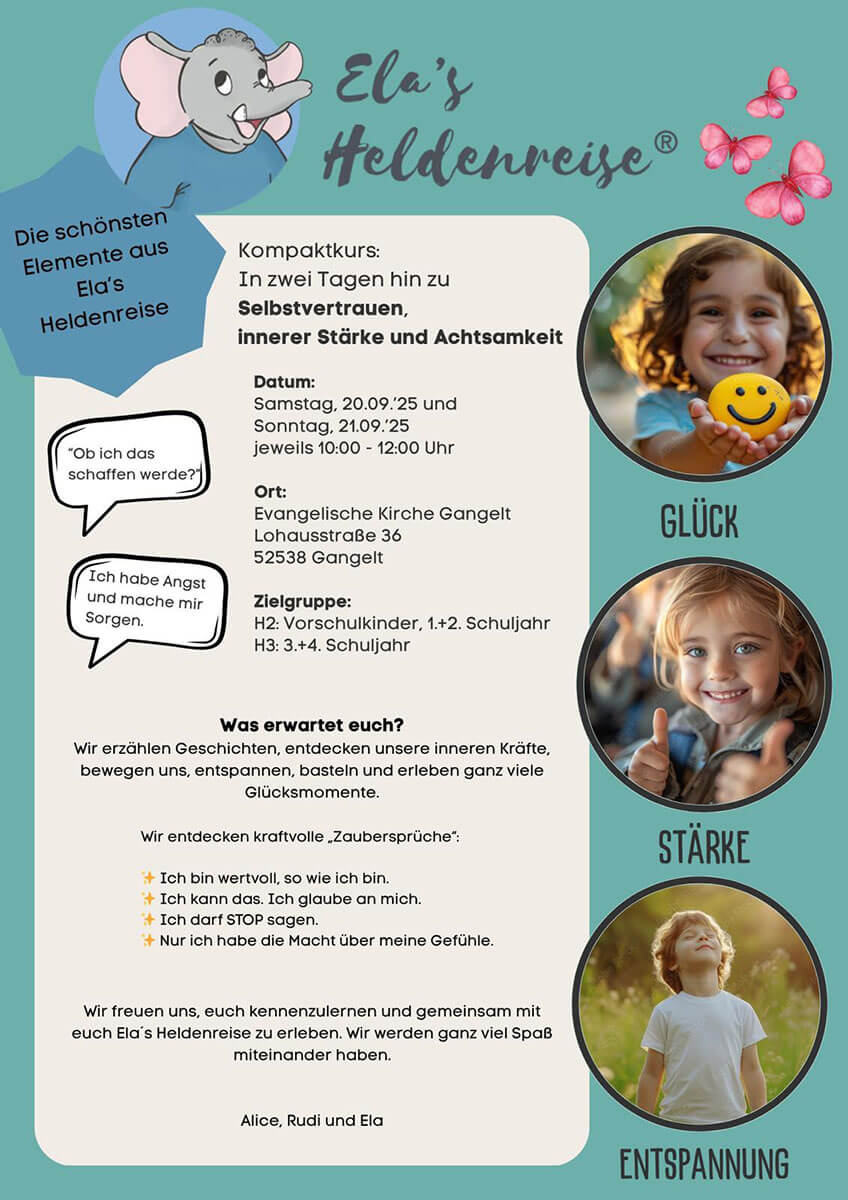 Plakat zu Elas Heldenreise